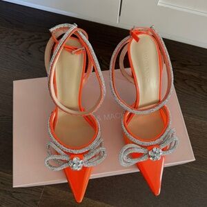 Mach & Mach double crystal bow heels